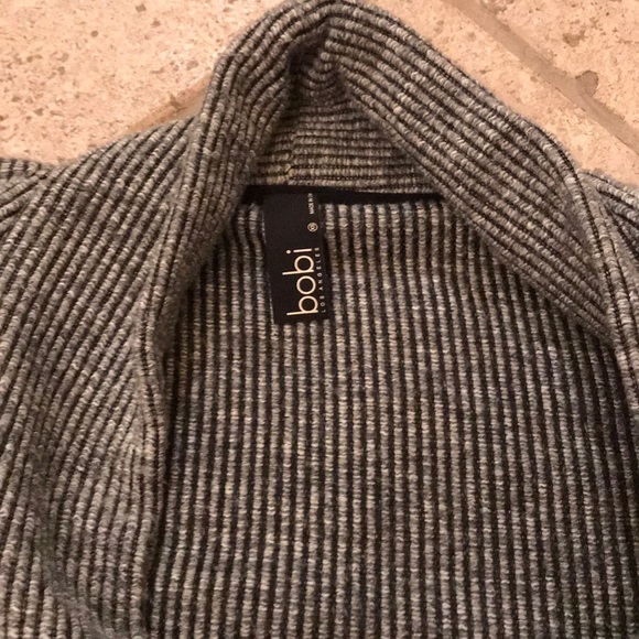 Bobi Los Angeles Long Sweater with Slit - Picture 3 of 4